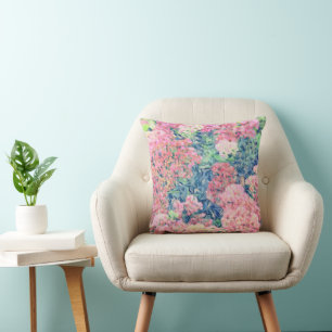 Accents rose Sedum bleu-peint Lance Oreiller
