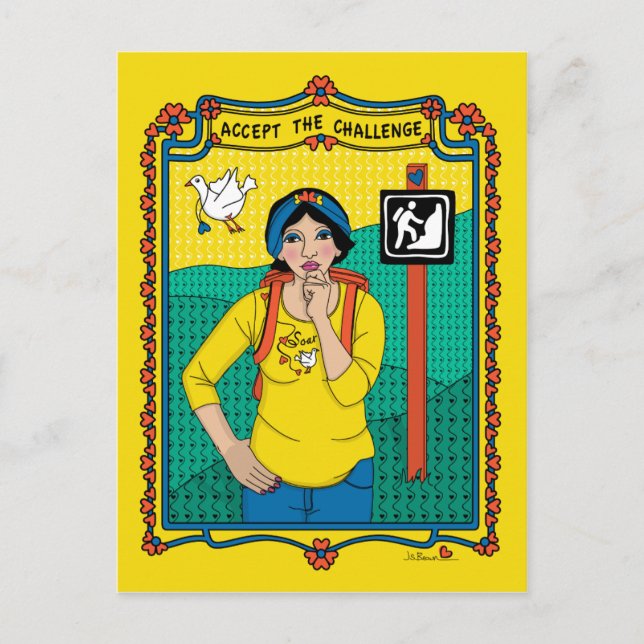 Accepter La Carte Postale Challenge_B_ (Devant)