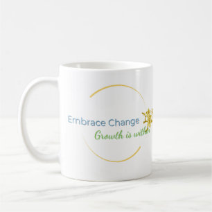 Accepter le changement Mug Citations d'état d'espr