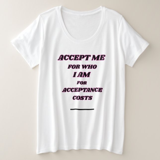 ACCEPTEZ-MOI AMOUR DE SOI FEMMES NOIRES BLANCHES E (Design devant)