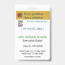 Access Badge Identification | Conference_update