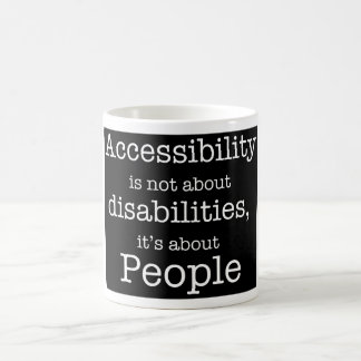 Accessibilité = tasse de personnes