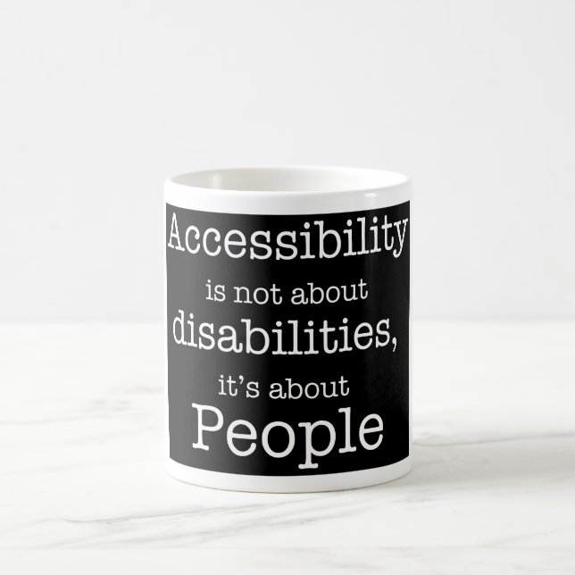 Accessibilité = tasse de personnes (Centre)