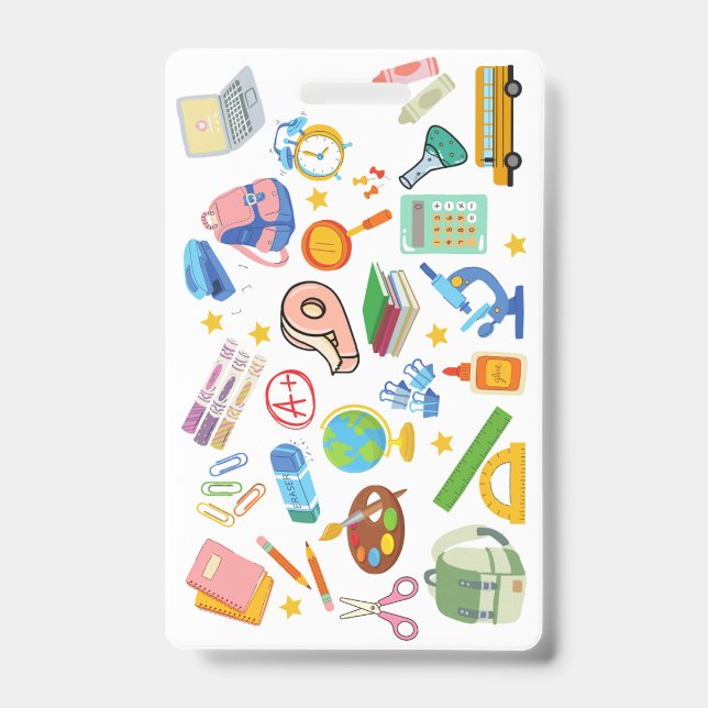 Accessoire de badge I-SPY (école et sports) (Front)