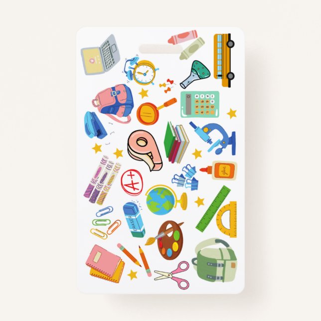 Accessoire de badge I-SPY (école et sports) (Devant)