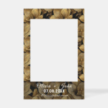 Accessoire de photobooth de mariage pétale d'Amary