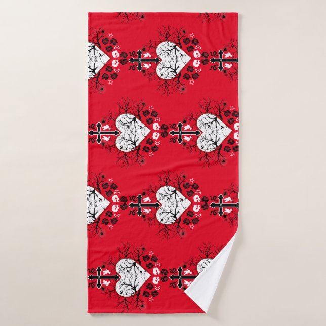 Accessoires Cadeaux Gothiques (Serviette de bain)
