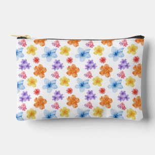 Accessoires d'impression florale Sac cosmétique