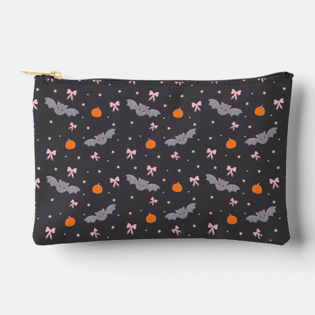 Accessoires Pochette à fermeture éclair à motif de chauve-sour (Recto)