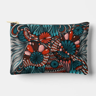 Accessoires Pochette à fermeture éclair à motif Zentangle Neur