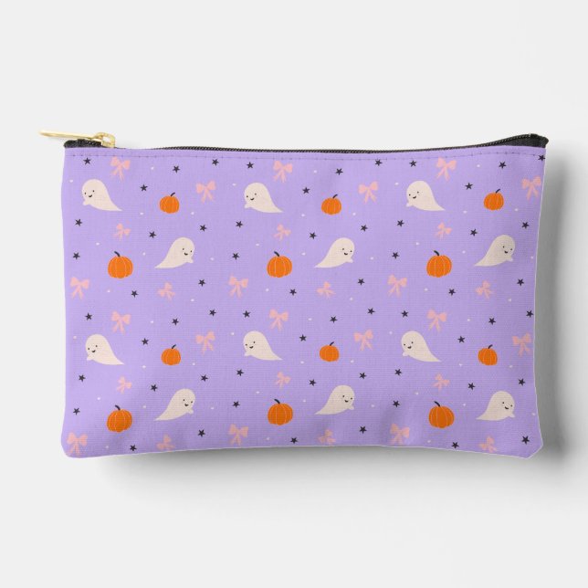 Accessoires Pochette à fermeture éclair avec motif de fantôme  (Recto)