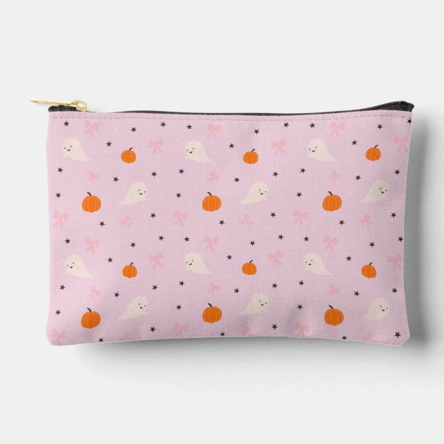 Accessoires Pochette à fermeture éclair avec motif de fantôme  (Recto)