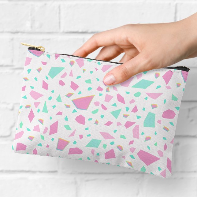 Accessoires Pochette à fermeture éclair en mosaïque arc-en-cie (Créateur téléchargé)