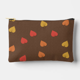 Accessoires Pochette à fermeture éclair Feuilles d'automne