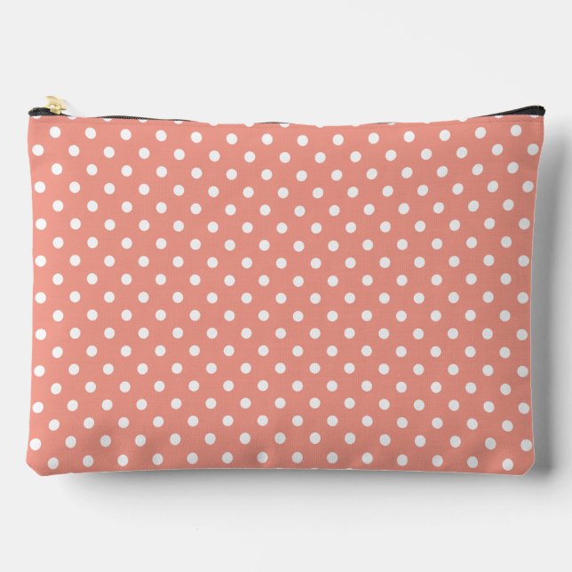 Accessoires Pochette à fermeture éclair grande Accessoire Rose (Recto)