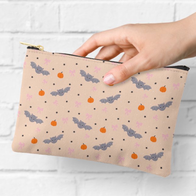 Accessoires Pochette à fermeture éclair motif chauve-souris Ha (Créateur téléchargé)