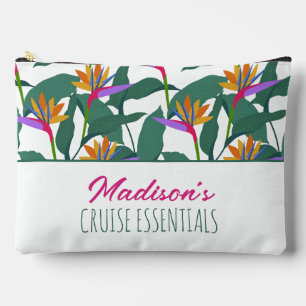 Accessoires Pochette à fermeture éclair tropicale de croisière
