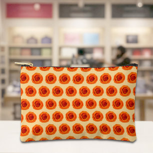 Accessoires Pochette à motif sans couture de rose orange
