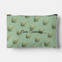 Pochette Accessoire à motif de frondes de fougère