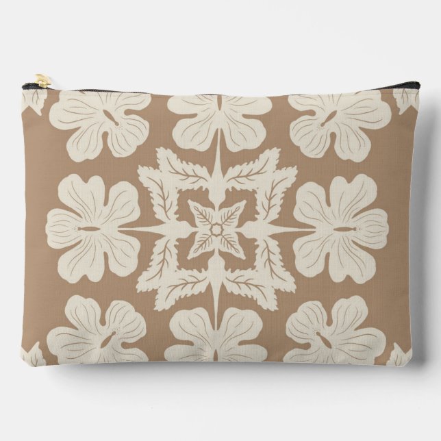 Accessoires pochette accessoire à motif d'impression aloha haw (Recto)