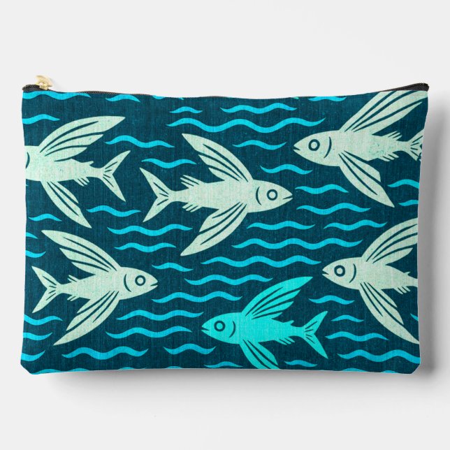 Accessoires pochette accessoire à motif d'impression aloha haw (Recto)