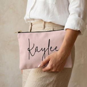 Accessoires Pochette cadeau à nom personnalisé écriture modern
