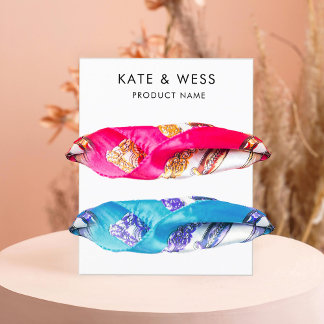 Accessoires pour cheveux Display Packaging Card