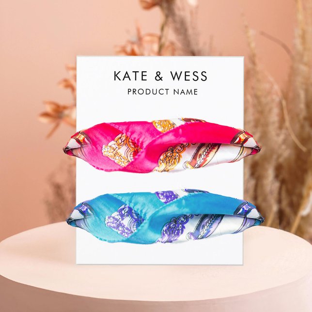 Accessoires pour cheveux Display Packaging Card (Créateur téléchargé)