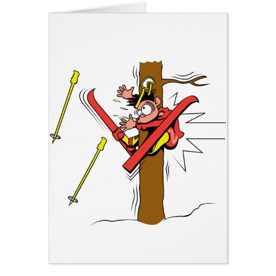 Accident de ski cartes