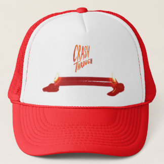 Accident par l'attrait du casquette de camionneur