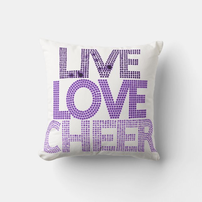 Acclamation vivante d'amour - coussin (Recto)