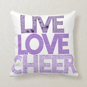 Acclamation vivante d'amour - coussin
