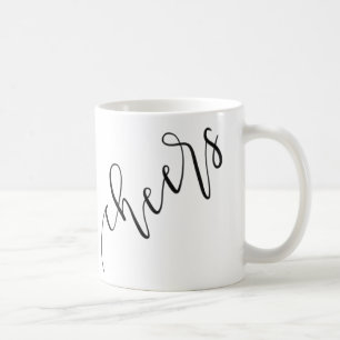 Acclamations - conception de calligraphie - tasse