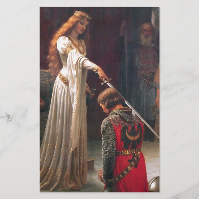 Accolade [Edmund Blair Leighton] (Devant)