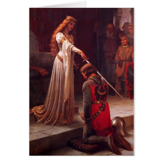 Accolade - Edmund Blair Leighton (1901) (Devant)