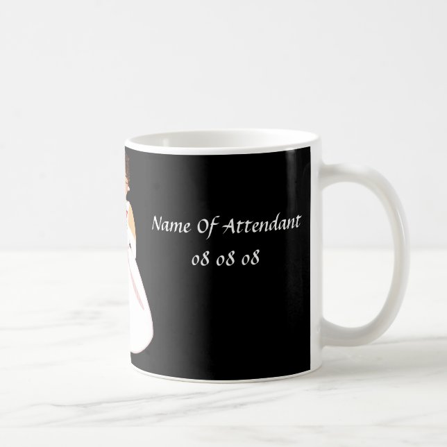 "Accompagnateur de la fête nuptiale III" - Mug per (Droite)
