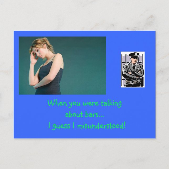 Accompagnez votre détenu avec une carte postale hu (Devant)