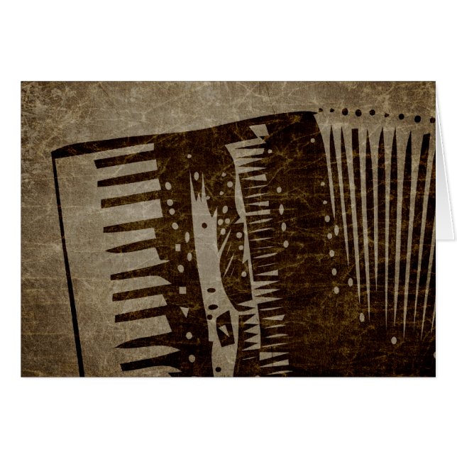 accordéon vintage (Devant horizontal)