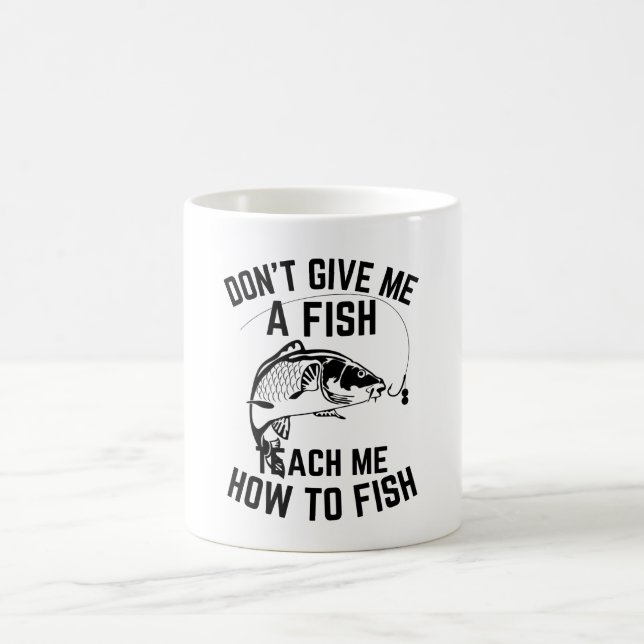 Accroché sur le café et la pêche - Perfect Mug for (Centre)