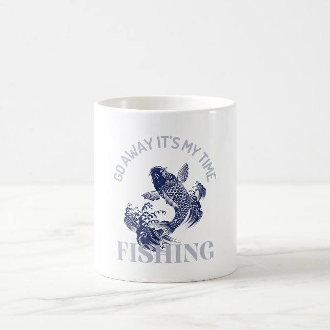 Accroché sur le café et la pêche - Perfect Mug for (Centre)