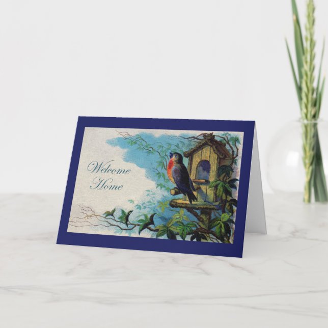 Accueil Accueil Carte de voeux, Robin Bird (Devant)