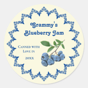 Accueil Canneberge Vintage Jam Étiquette alimentai