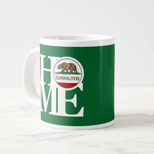 ACCUEIL Corralitos 20oz Mug Green (Devant gauche)