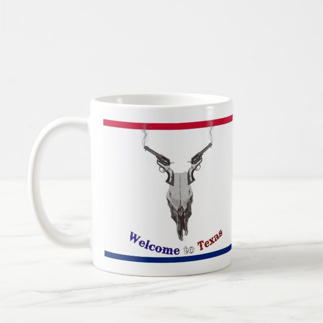 Accueil dans la tasse du Texas (Gauche)