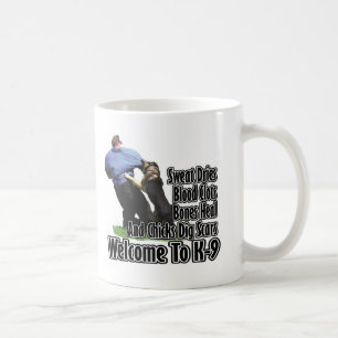 Accueil dans la tasse K9
