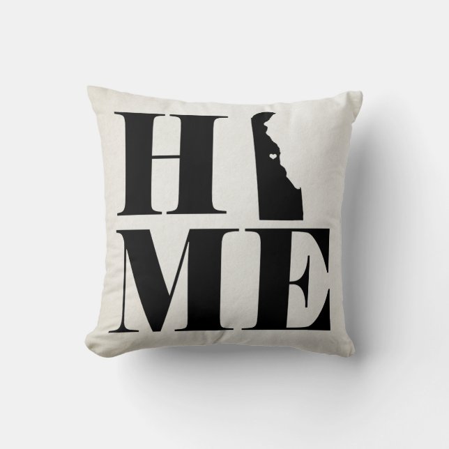 Accueil Delaware Coussin CHOISISSEZ VOTRE COULEUR (Recto)