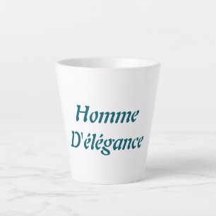 Accueil D'élégance Latte Mug