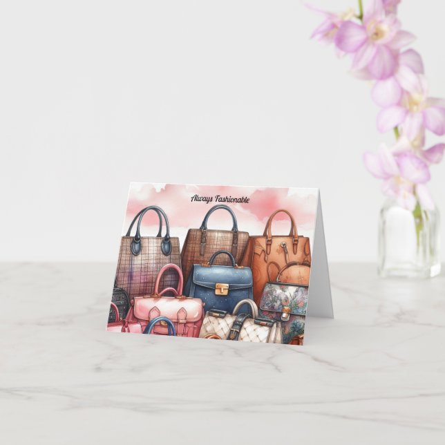 Accueil des cartes de poche toujours à la mode (Orchidée)