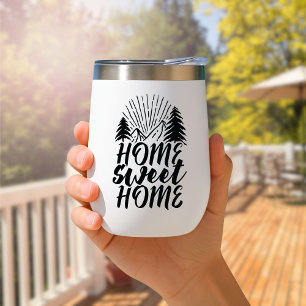 Accueil douce maison Voyage Mug Isolé