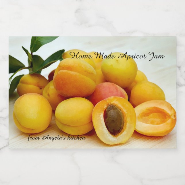 Accueil Étiquette de conteneur de confiture d'abri (Étiquettes simples)